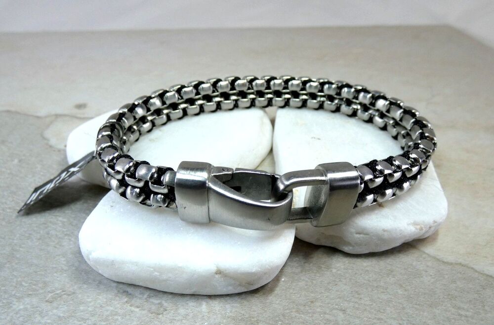 Inox Stainless Steel Bracelet - Links 8.5" New w/tags